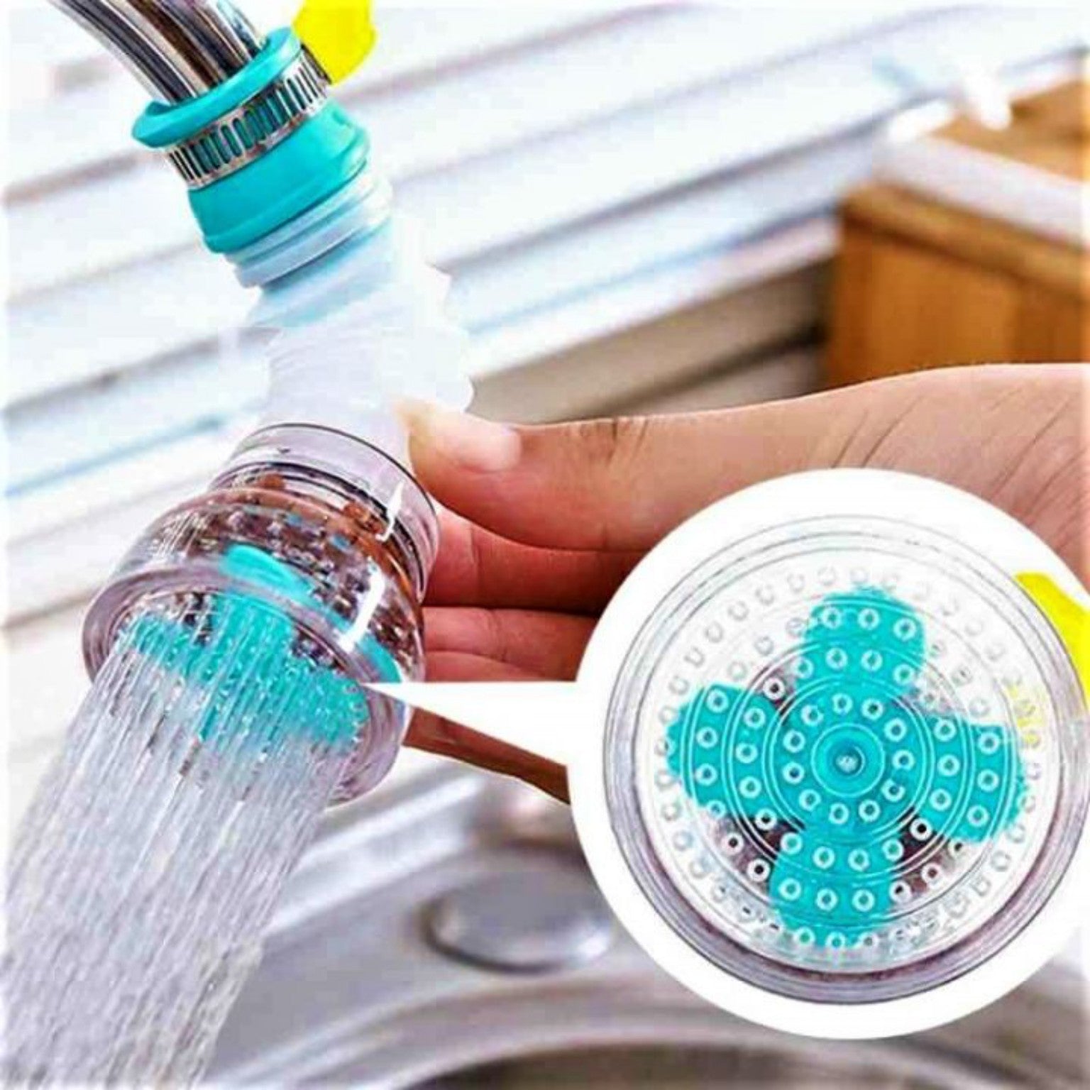 Adjustable tap faucet attachment